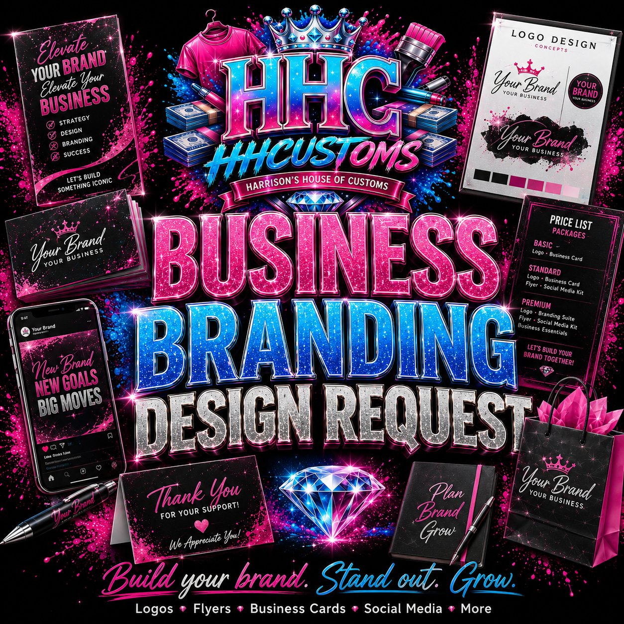 Business Branding Design Request