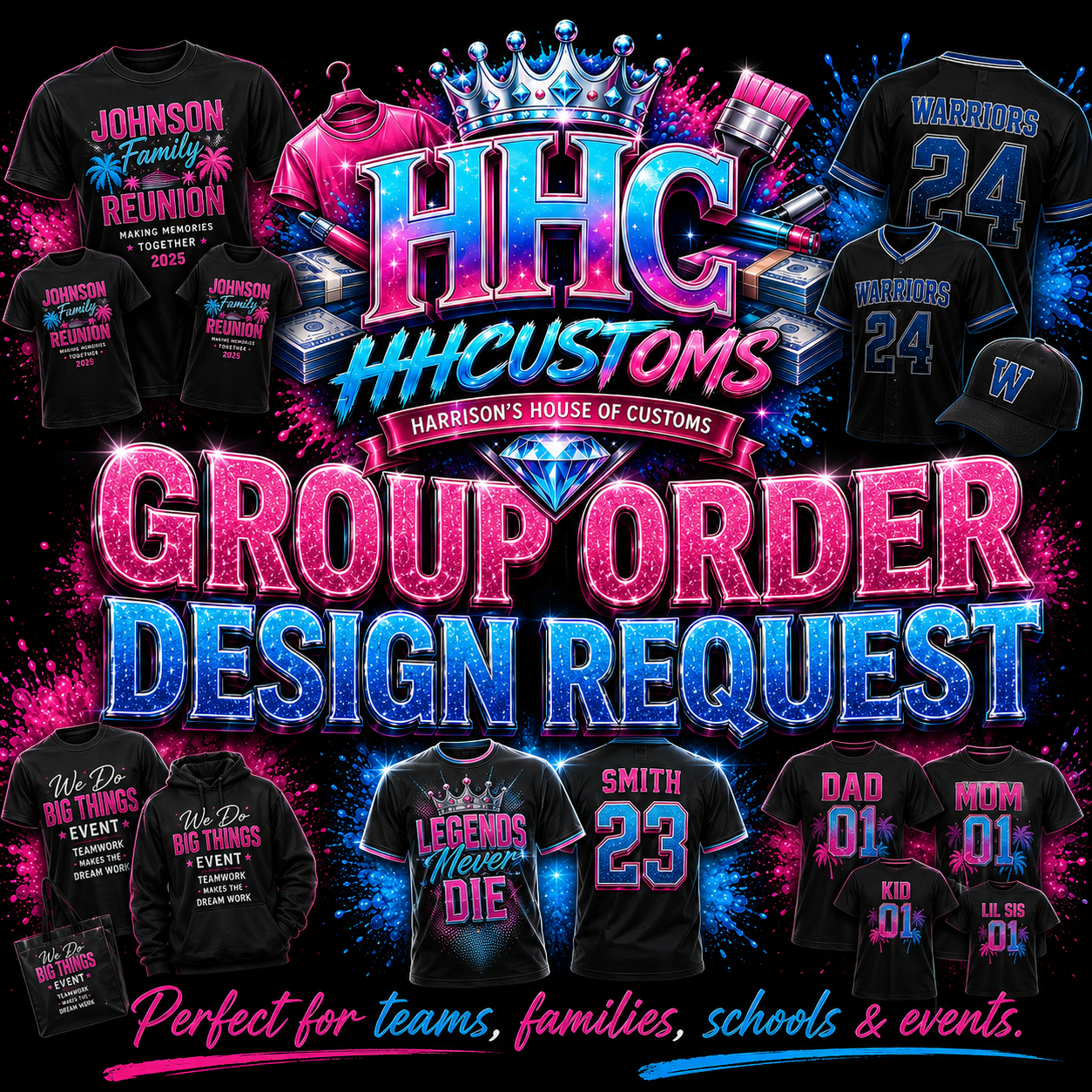 Group Order Design Request