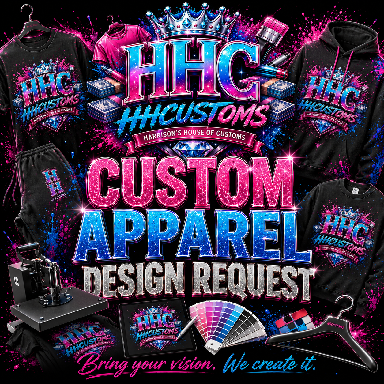 Custom Apparel Design Request